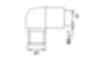 Coude laiton pour tube de 4 SCHEMA