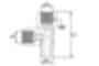 T raccordement banjo orientable SCHEMA