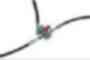 Barrette raccordement en T taraudé F 10x100 implantation