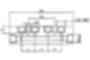 Barrette nourrice aluminium 4 sorties